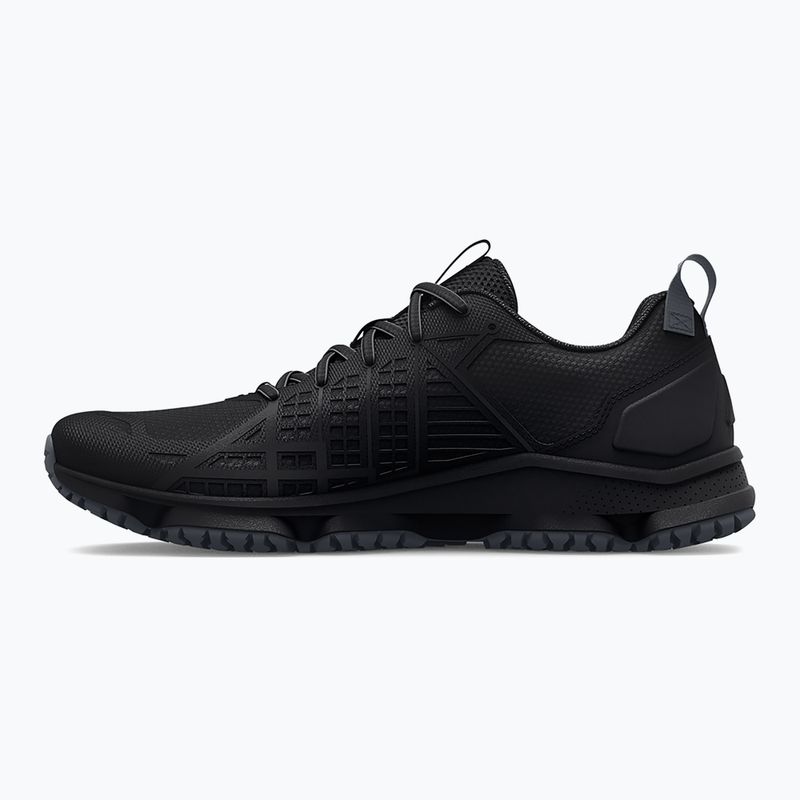 Under Armour MG Strikefast Herrenschuhe schwarz/schwarz/pitch grau 9