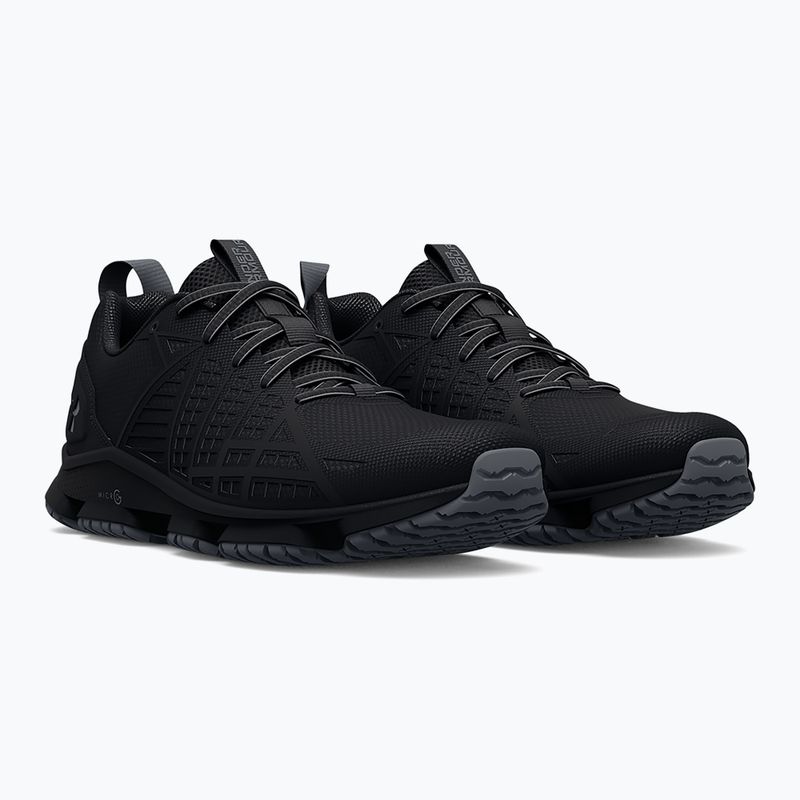Under Armour MG Strikefast Herrenschuhe schwarz/schwarz/pitch grau 10
