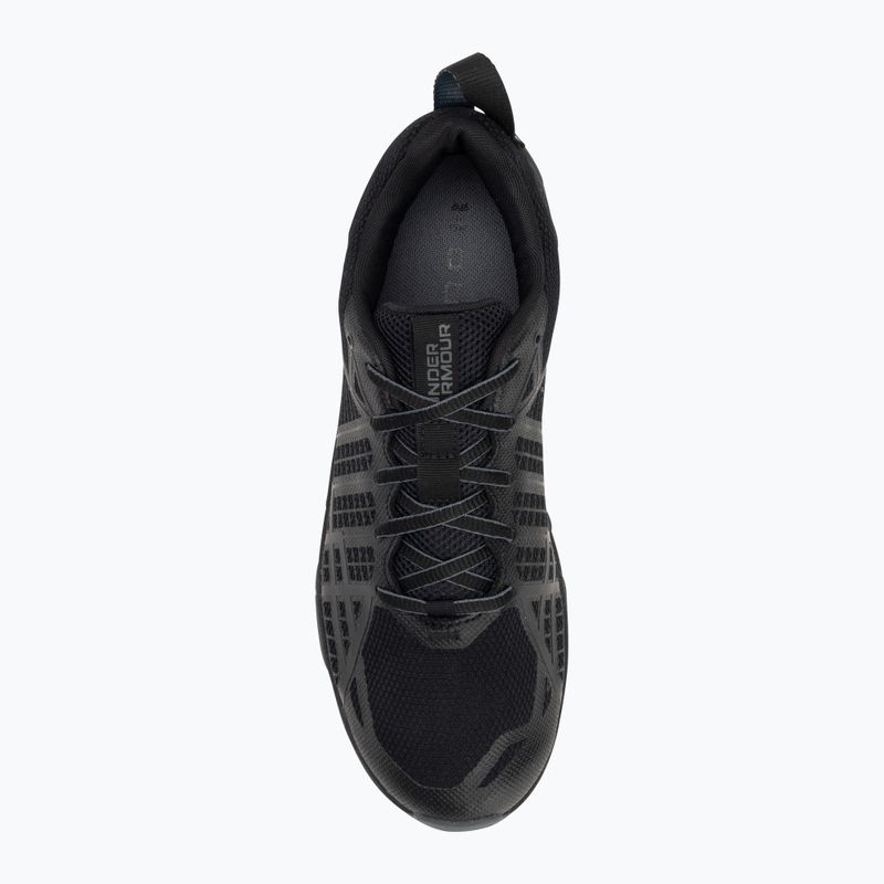 Under Armour MG Strikefast Herrenschuhe schwarz/schwarz/pitch grau 5
