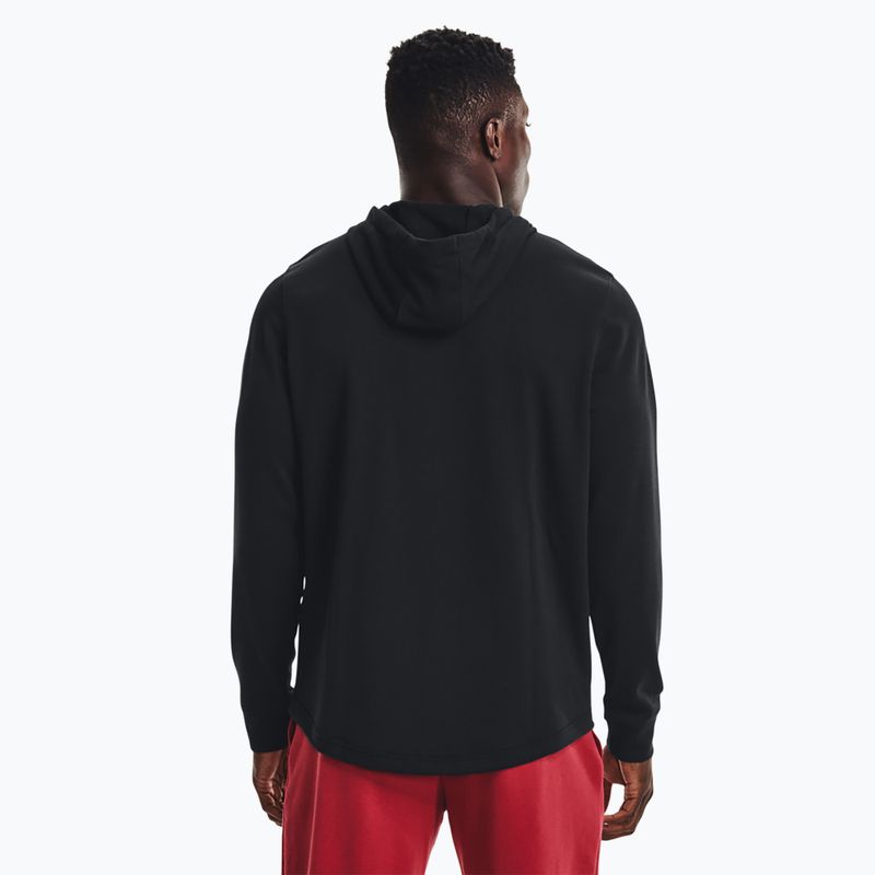 Men's Under Armour Rival Terry Lc Hd Sweatshirt schwarz/onyx weiß 3
