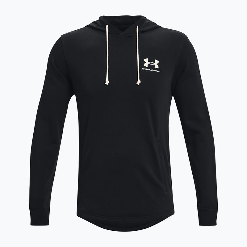 Men's Under Armour Rival Terry Lc Hd Sweatshirt schwarz/onyx weiß 5