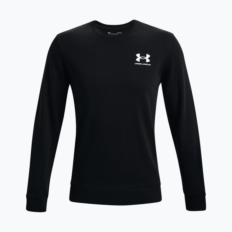 Under Armour Herren Trainingspullover Rival Terry LC Crew schwarz 1370404-001