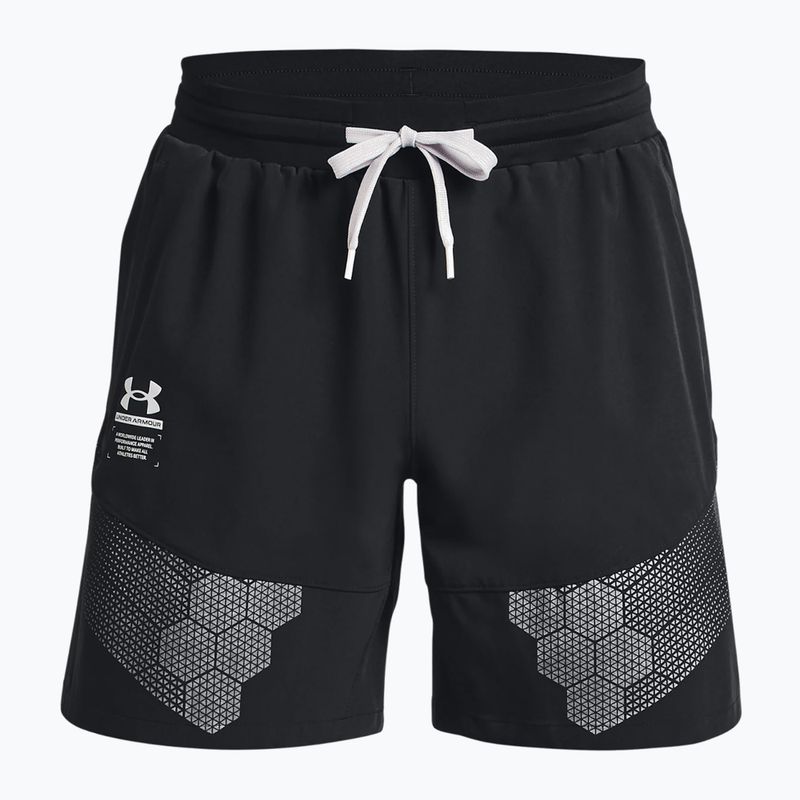 Under Armour Herren Trainingsshorts UA Armourprint Woven schwarz 1370416 3