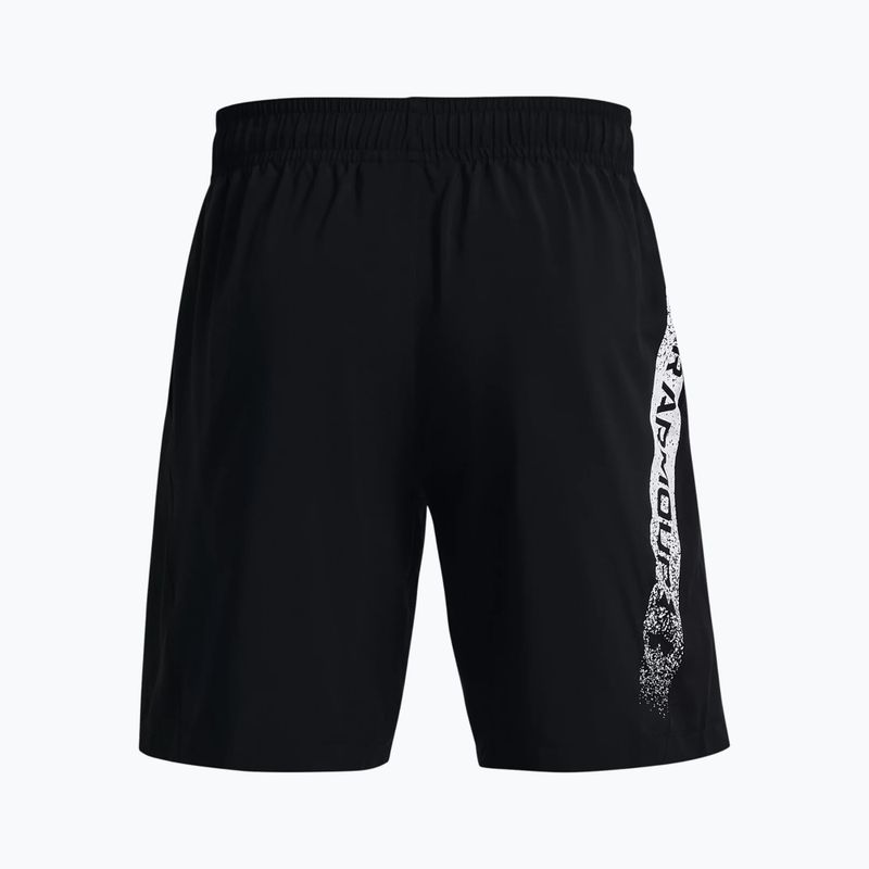 Under Armour Woven Graphic Herren Trainingsshorts schwarz 1370388 6