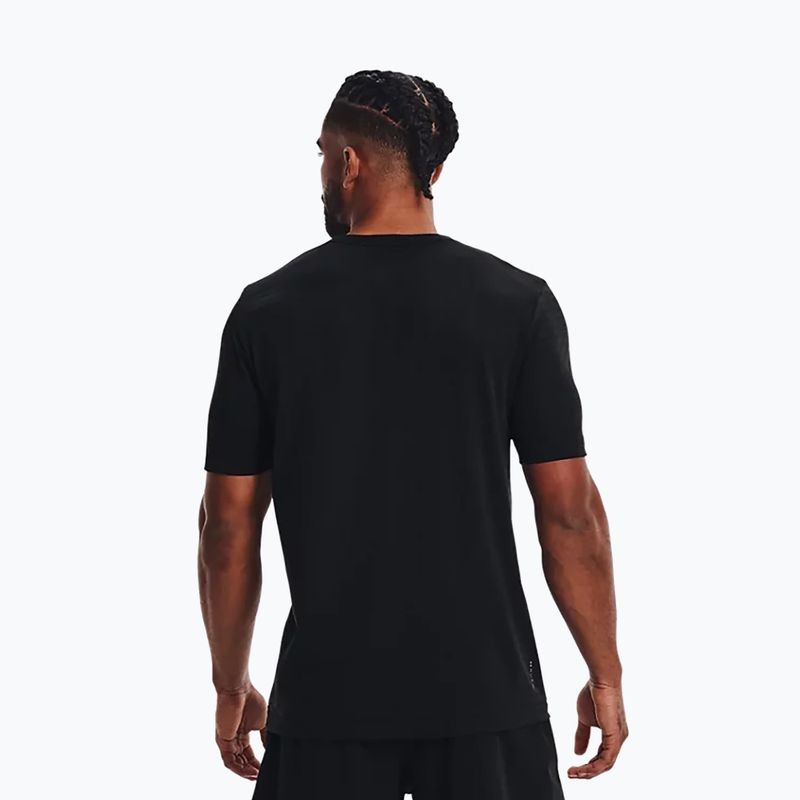 Under Armour Herren Trainings-T-Shirt UA Rush Seamless Geosport SS schwarz 1370441 4