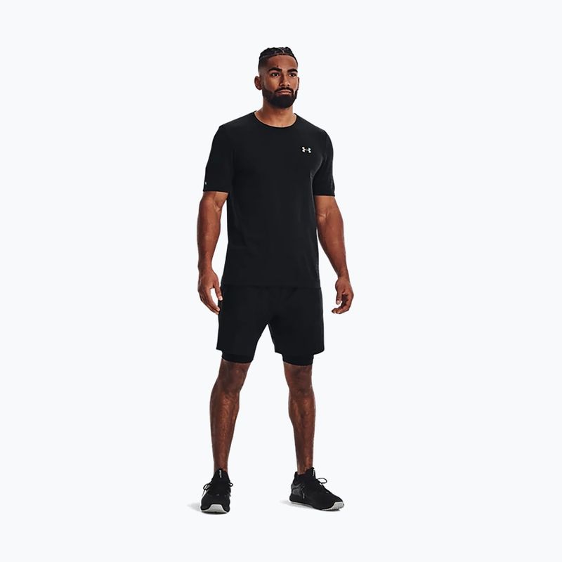 Under Armour Herren Trainings-T-Shirt UA Rush Seamless Geosport SS schwarz 1370441 5