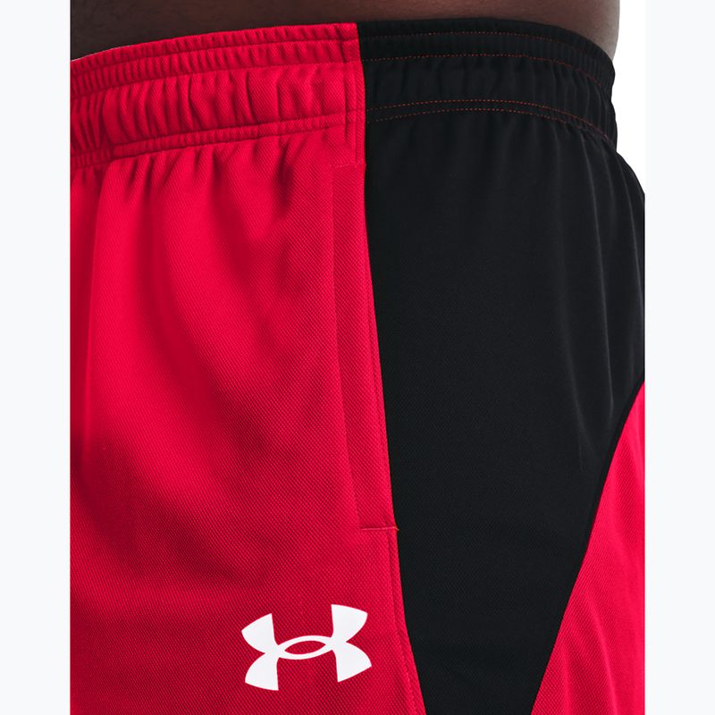 Herren Basketballshorts Under Armour Baseline 1In 6 rot 13722-6-LG 4