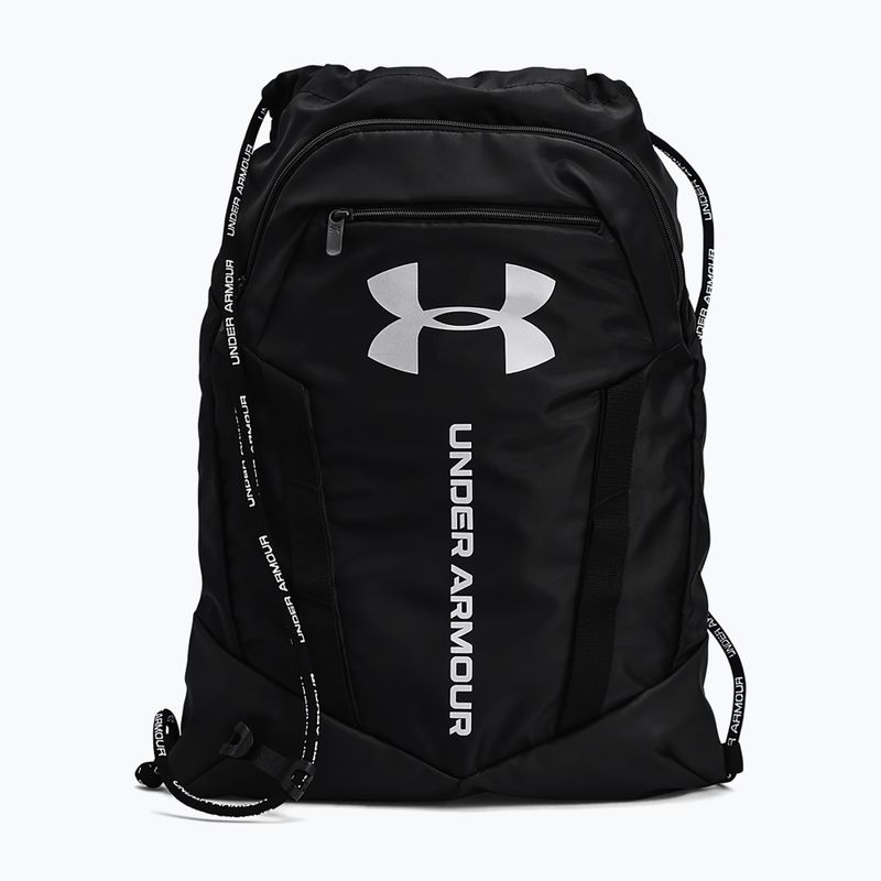 Under Armour Undeniable Sackpack 20 l schwarz/schwarz/metallic silber