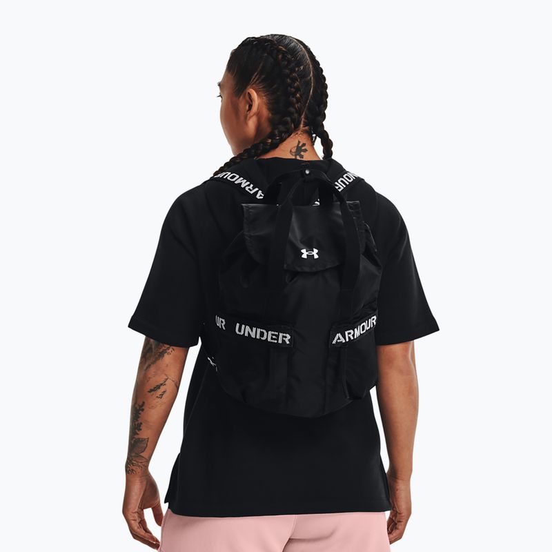 Under Armour Favourite 10 l schwarz/schwarz/weiß Damen Urban Rucksack 6