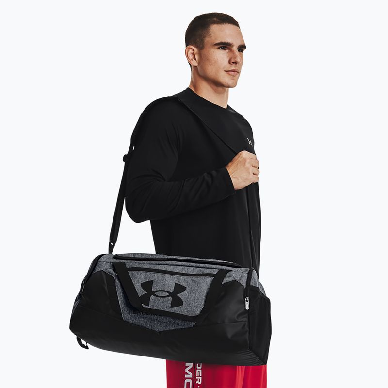 Under Armour Undeniable 5.0 Duffle S 40 l pitch grey medium heather/black/black Tasche 7