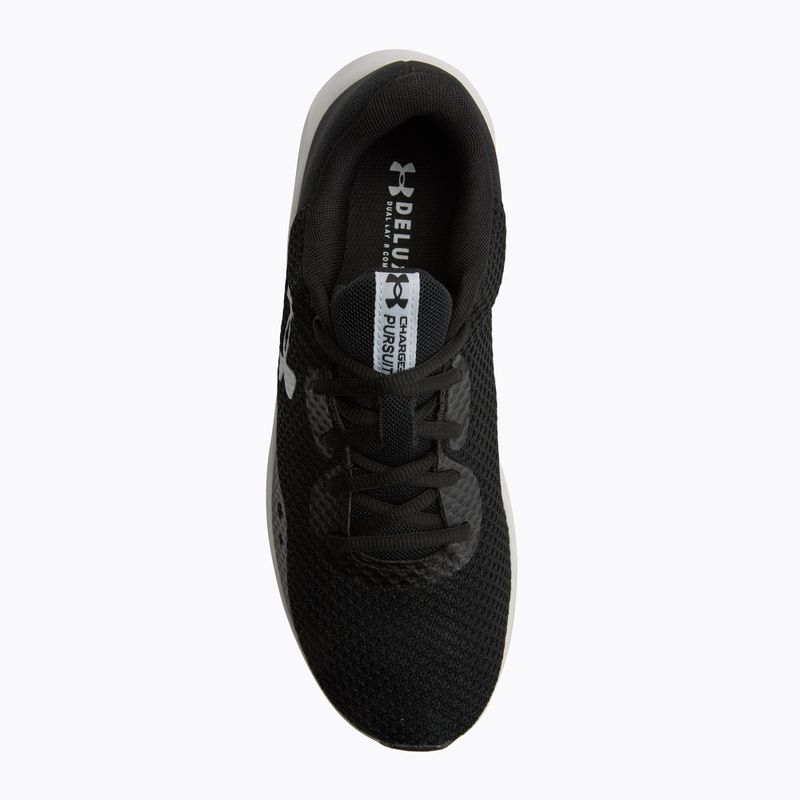 Under Armour Charged Pursuit 3 schwarz/schwarz/weiß Herren Laufschuhe 5