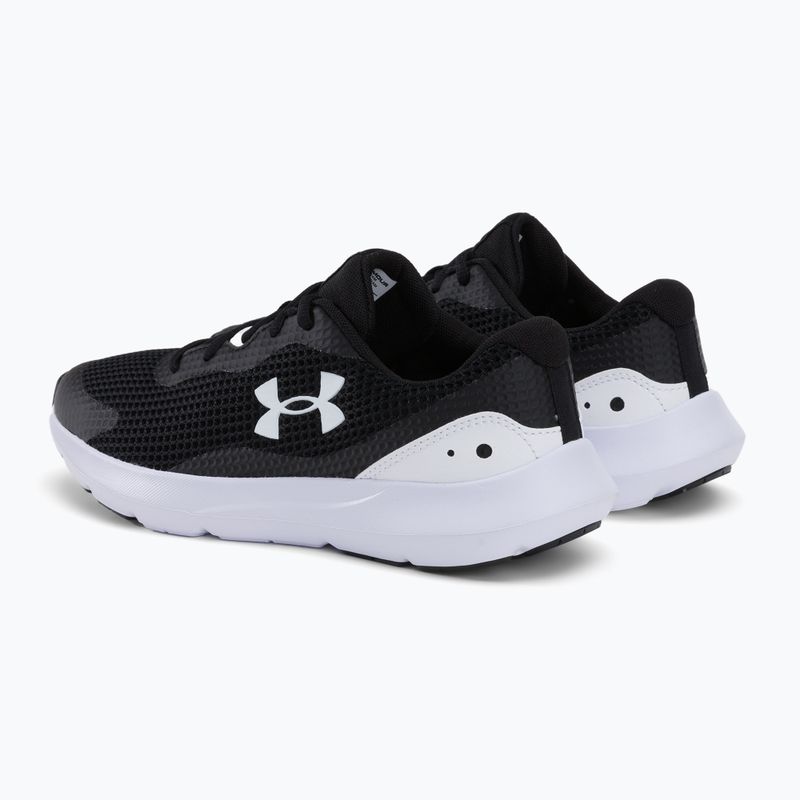 Under Armour Surge 3 Herren Laufschuhe schwarz und weiß 3024883 3
