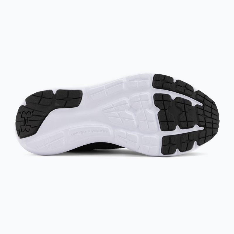 Under Armour Surge 3 Herren Laufschuhe schwarz und weiß 3024883 5