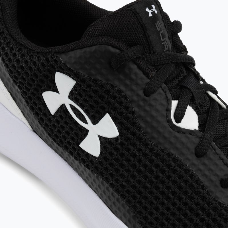 Under Armour Surge 3 Herren Laufschuhe schwarz und weiß 3024883 9