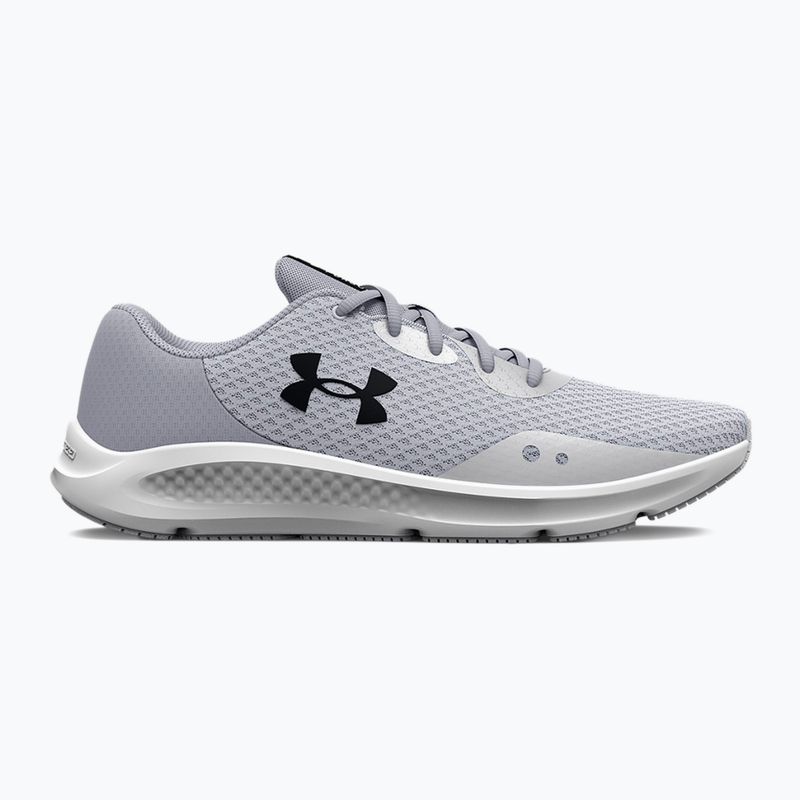 Under Armour Charged Pursuit 3 grau Damen Laufschuhe 3024889 10