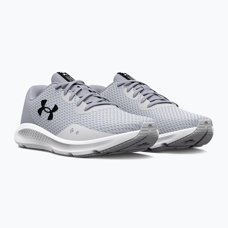 Under Armour Charged Pursuit 3 grau Damen Laufschuhe 3024889 13