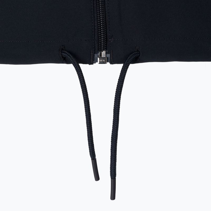 Under Armour Woven Damen Kapuzenjacke schwarz und weiß 1369889 4