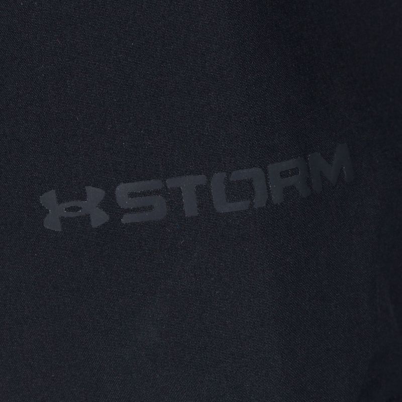 Under Armour Woven Damen Kapuzenjacke schwarz und weiß 1369889 5