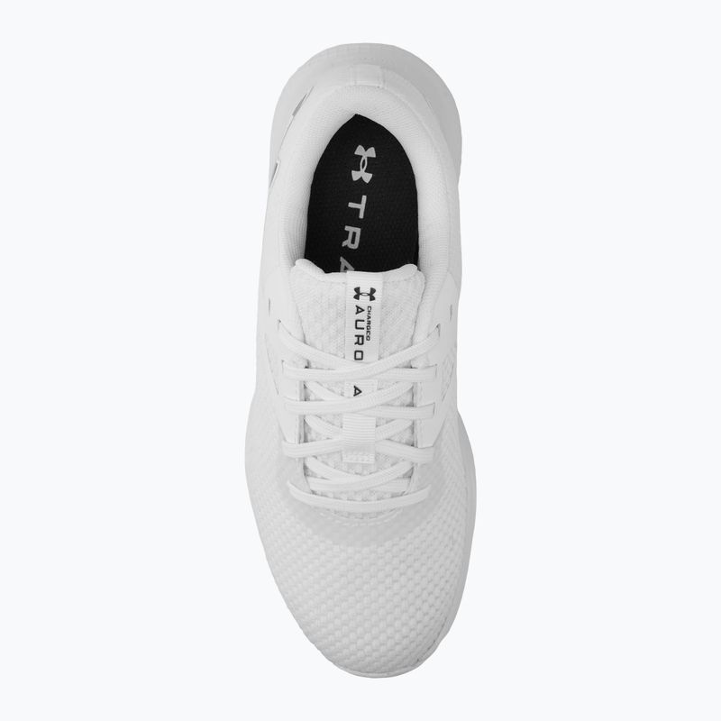 Trainingsschuhe Damen Under Armour W Charged Aurora 2 white/white/metallic warm silver 5
