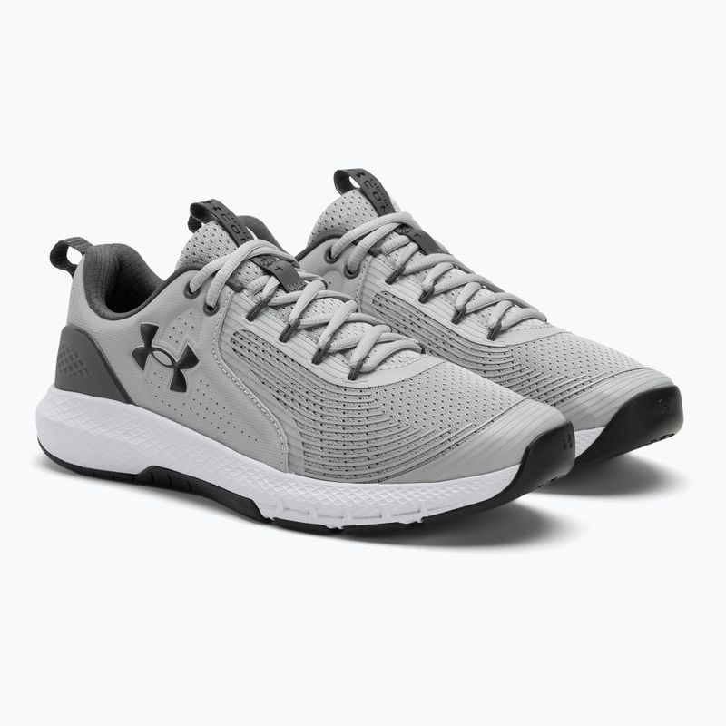 Under Armour Charged Commit Tr 3 mod grau/Pitch grau/schwarz Männer Training Schuhe 4