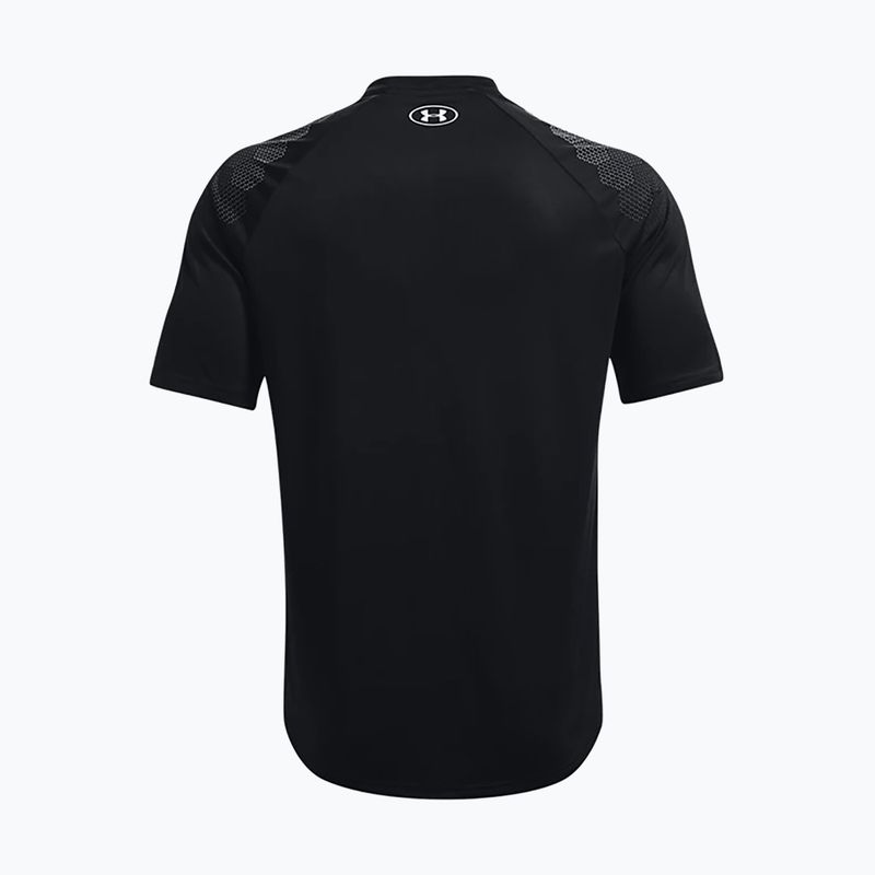 Under Armour Herren Trainings-T-Shirt Ua Armourprint SS schwarz 1372607-001 2