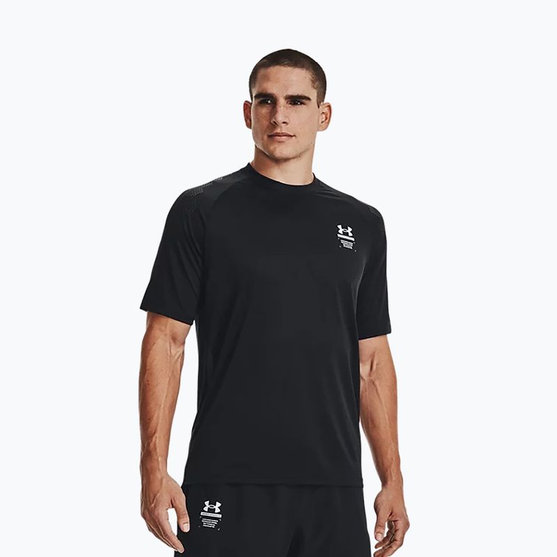 Under Armour Herren Trainings-T-Shirt Ua Armourprint SS schwarz 1372607-001 3