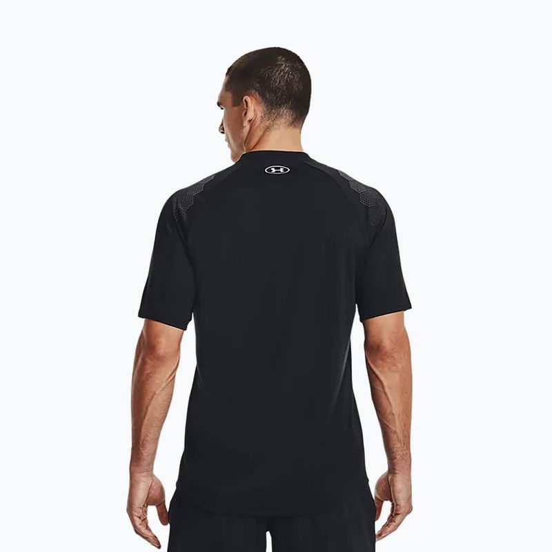 Under Armour Herren Trainings-T-Shirt Ua Armourprint SS schwarz 1372607-001 4