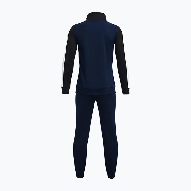 Under Armour CB Knit Kinder Trainingsanzug navy blau 1373978-408 2