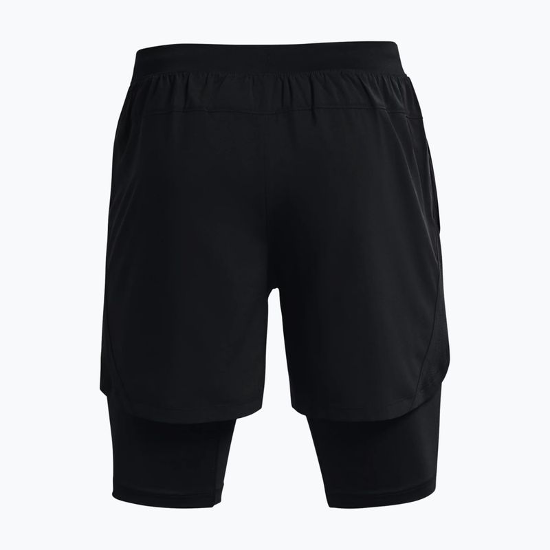 Under Armour Launch SW 5'' 2N1 Herren Laufshorts schwarz 1372631 2