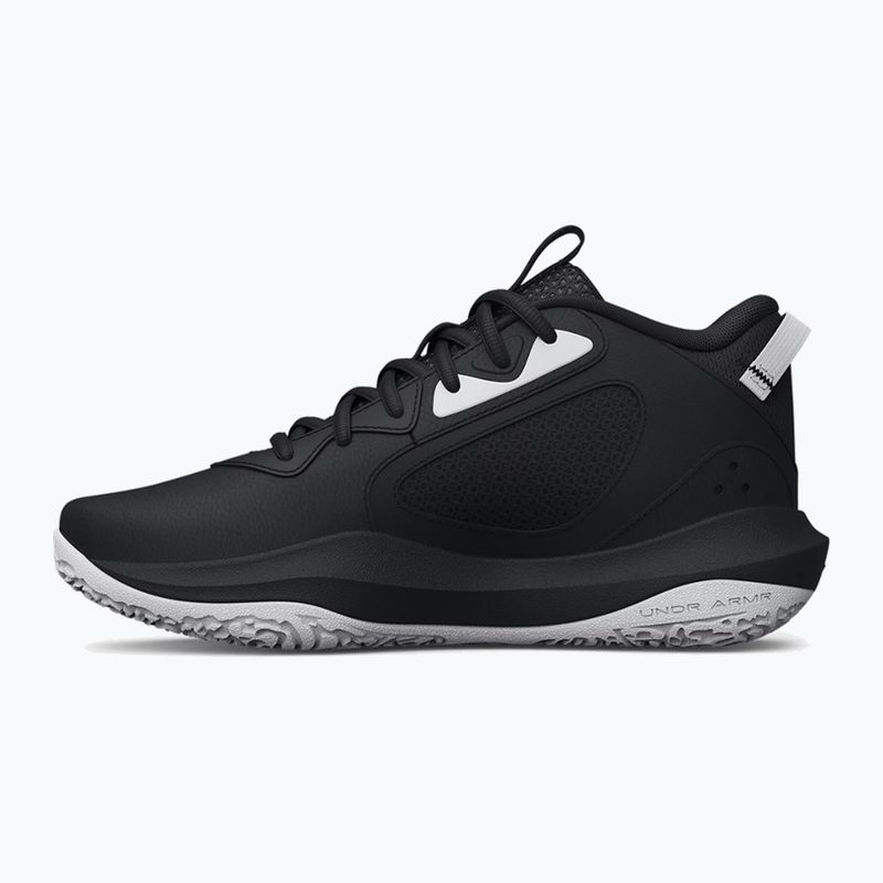 Under Armour Lockdown 6 Basketball Schuhe schwarz/schwarz/metallic gold 12