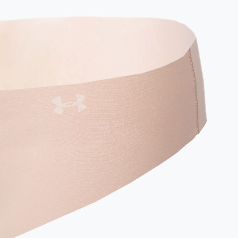 Unter Armour Frauen nahtlose Höschen Ps Tanga 3er-Pack beige 1325615-249 4