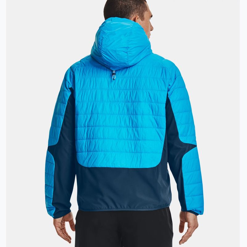 Männer unter Armour Ua Active Hybrid Jacke blau 1375447-419 2