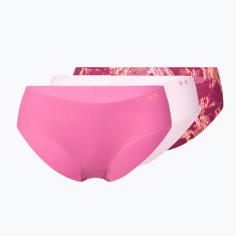 Unter Armour Frauen nahtlose Höschen Ps Hipster 3er-Pack rosa 1325659-669