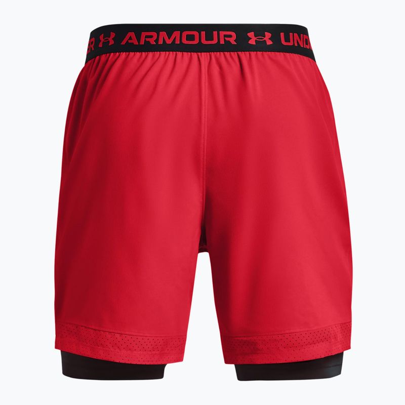 Under Armour Herren 2-in-1 Trainingsshorts UA Vanish Woven Sts rot 1373764 2