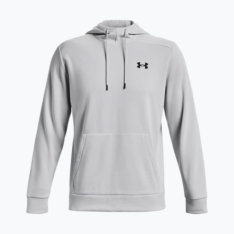 Herren Under Armour Armour Fleece Hoodie Trainingssweatshirt grau 1373353-014