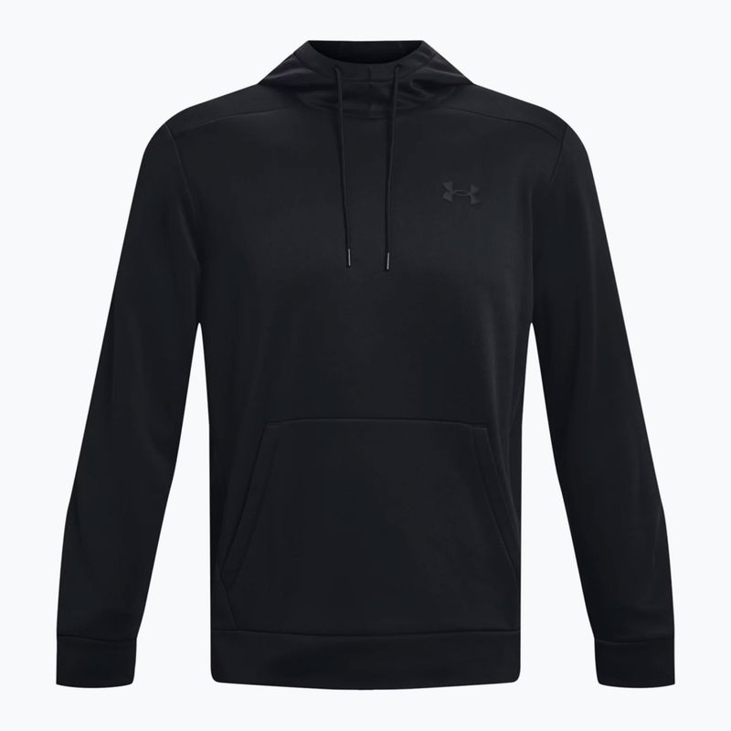 Under Armour Armour Fleece Hoodie Herren Trainingssweatshirt schwarz 1373353-001 5