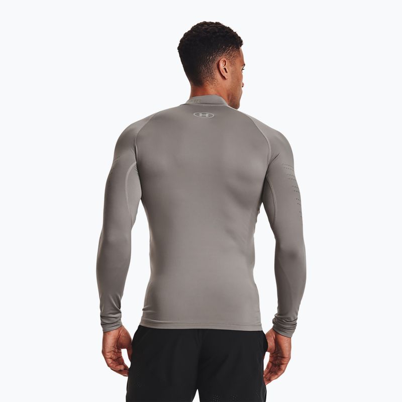 Under Armour Herren Langarm-T-Shirt Ua Cg Armour Neuheit Mock grau 1373828-294 3