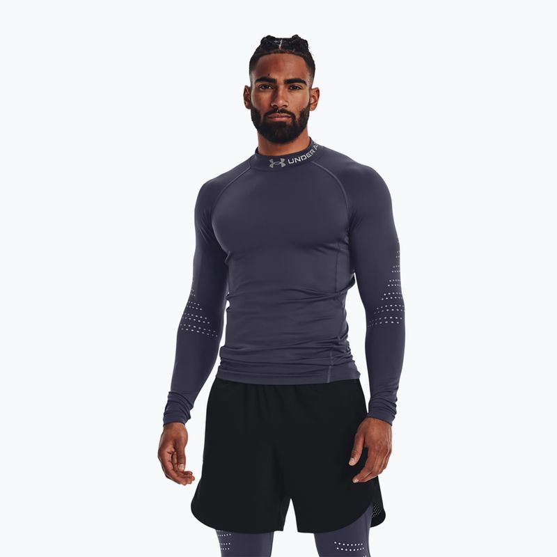 Under Armour Herren Langarm T-Shirt Ua Cg Armour Novelty Mock grau 1373828-558