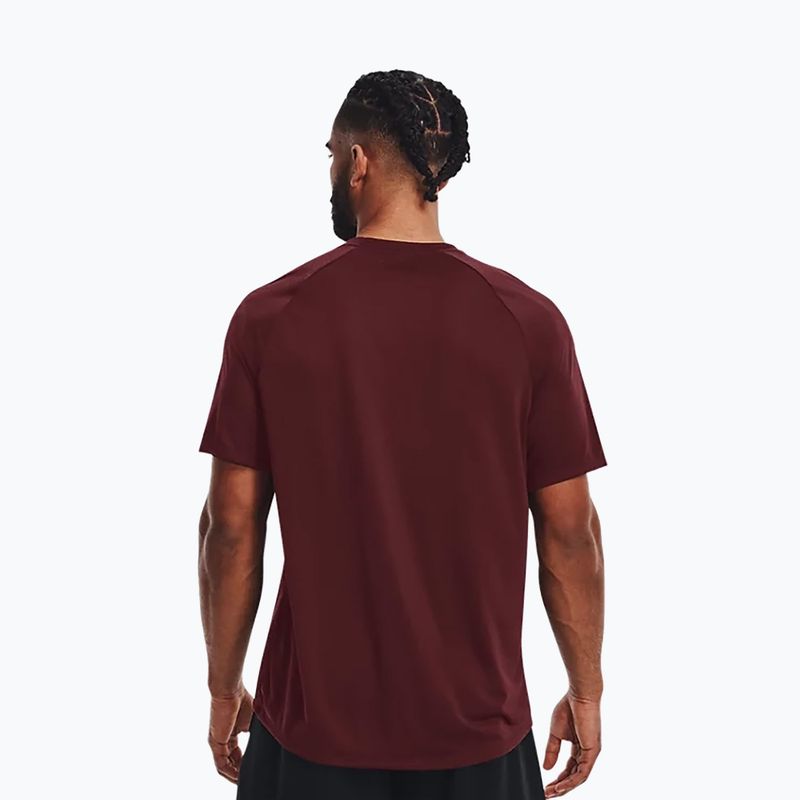 Unter Armour Herren Training T-Shirt UA Tech 2.0 SS Tee Neuheit kastanienbraun 1345317 4