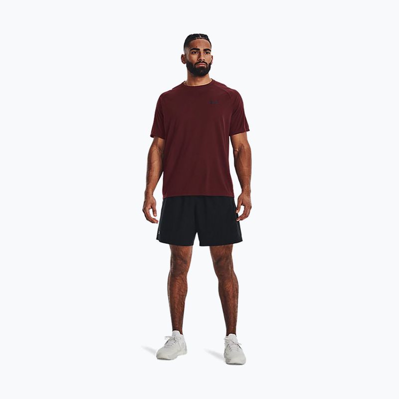 Unter Armour Herren Training T-Shirt UA Tech 2.0 SS Tee Neuheit kastanienbraun 1345317 5
