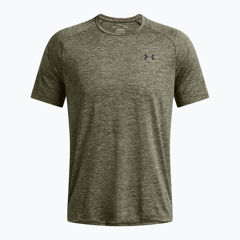 Herren Trainingsshirt Under Armour Tech 2.0 Marine von Green/Black