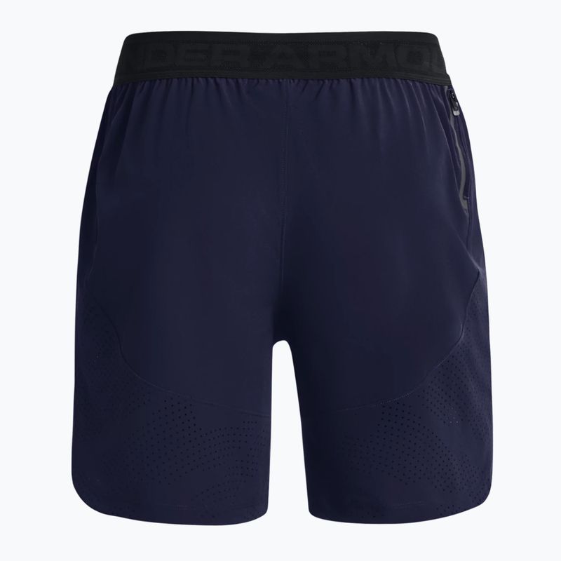 Herren Under Armour Ua Stretch-Woven Trainingsshorts navy blau 1351667-410