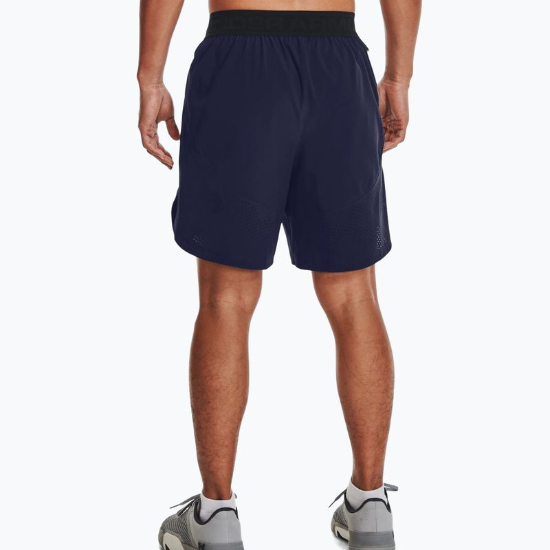 Herren Under Armour Ua Stretch-Woven Trainingsshorts navy blau 1351667-410 2