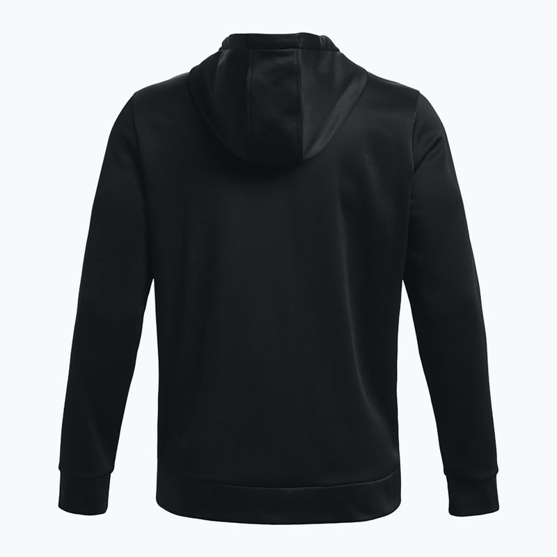 Herren-Hoodie Under Armour Fleece FZ Hoodie black/black 6