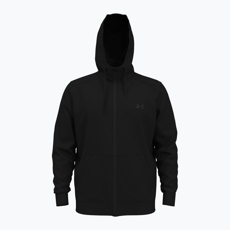 Herren-Hoodie Under Armour Fleece FZ Hoodie black/black 7