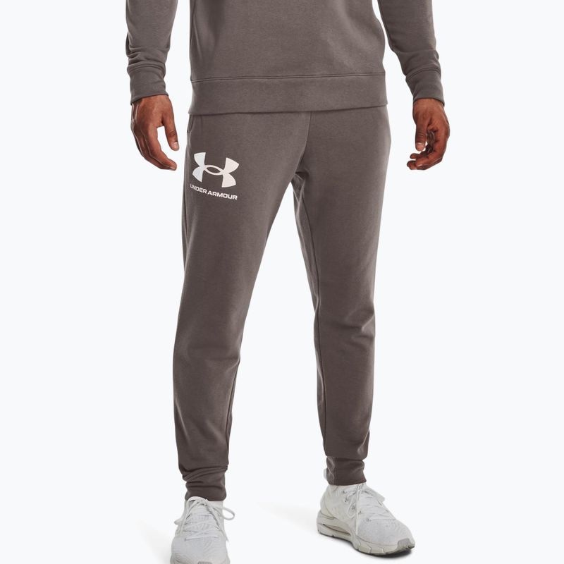 Unter Armour Herren Jogginghosen Ua Rival Terry Jogger 176 grau 1361642-176 3