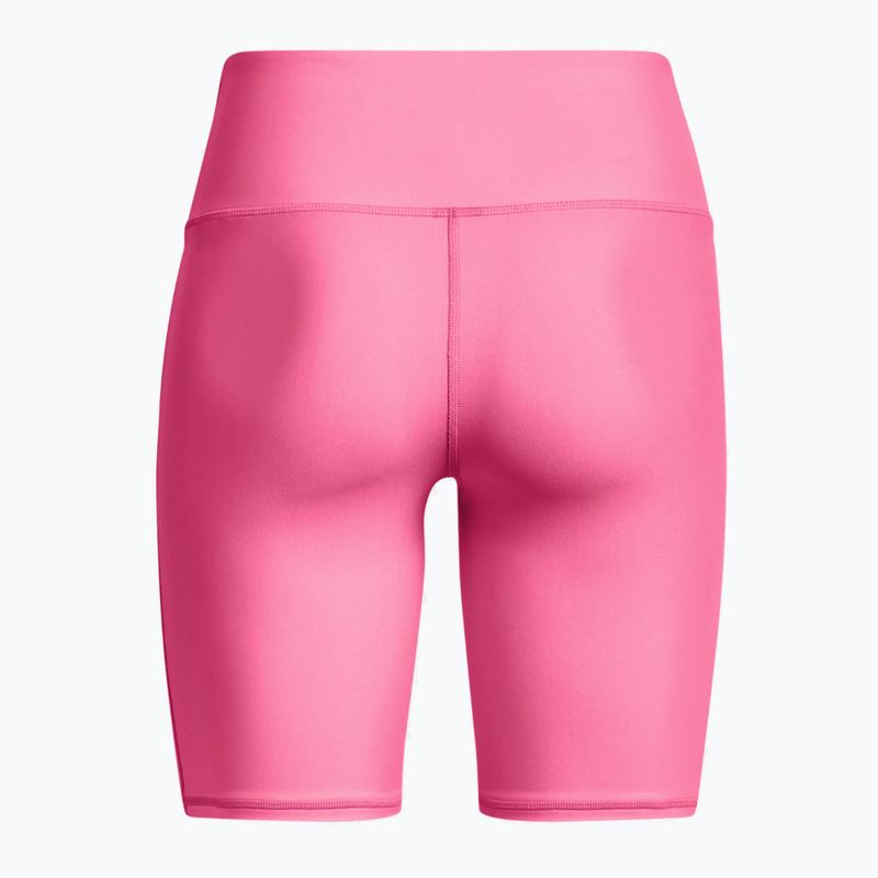 Frauen unter Armour Kompression Bike Trainingsshorts rosa 1360939 2