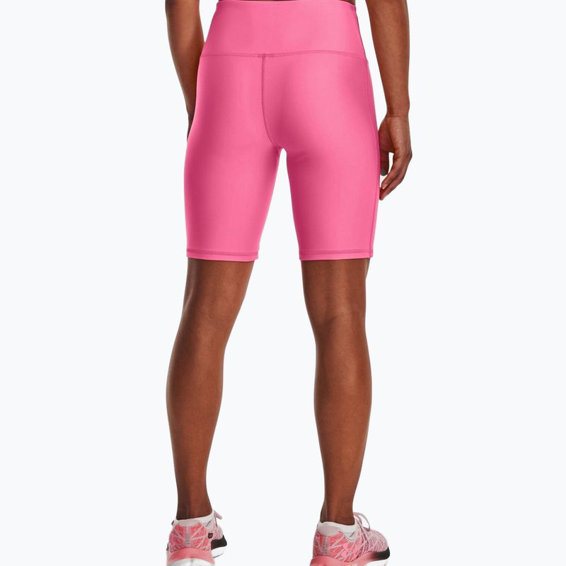 Frauen unter Armour Kompression Bike Trainingsshorts rosa 1360939 4