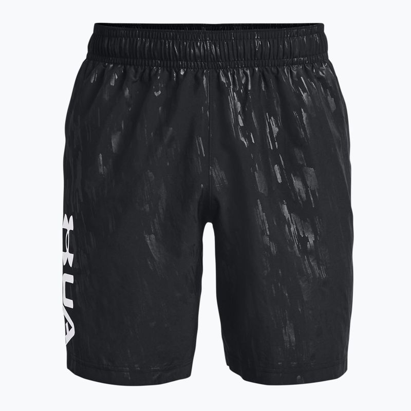 Under Armour Herren Trainingsshorts UA Woven Emboss schwarz 1361432-003