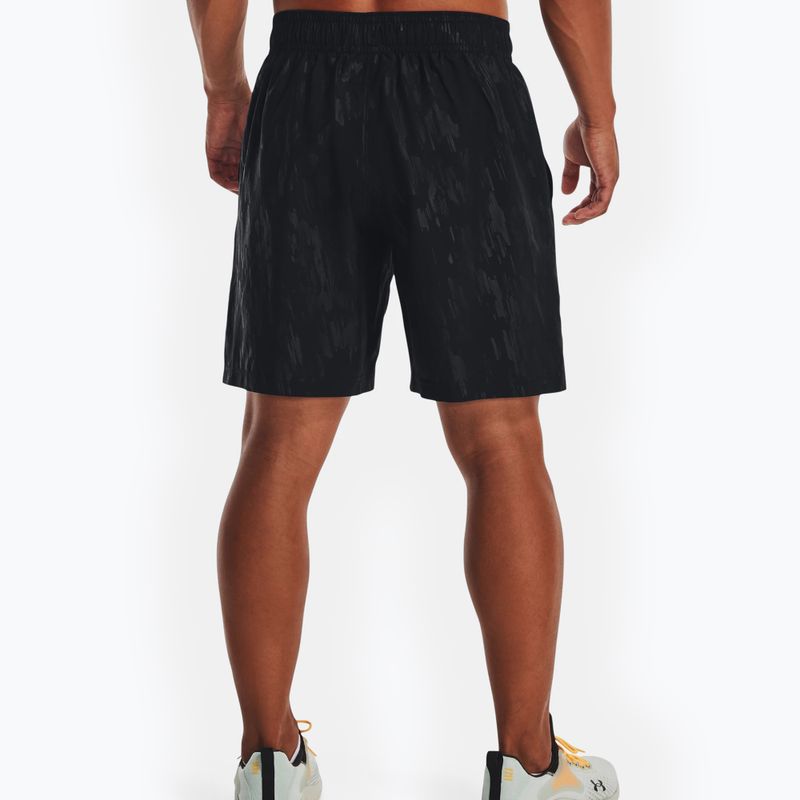 Under Armour Herren Trainingsshorts UA Woven Emboss schwarz 1361432-003 4